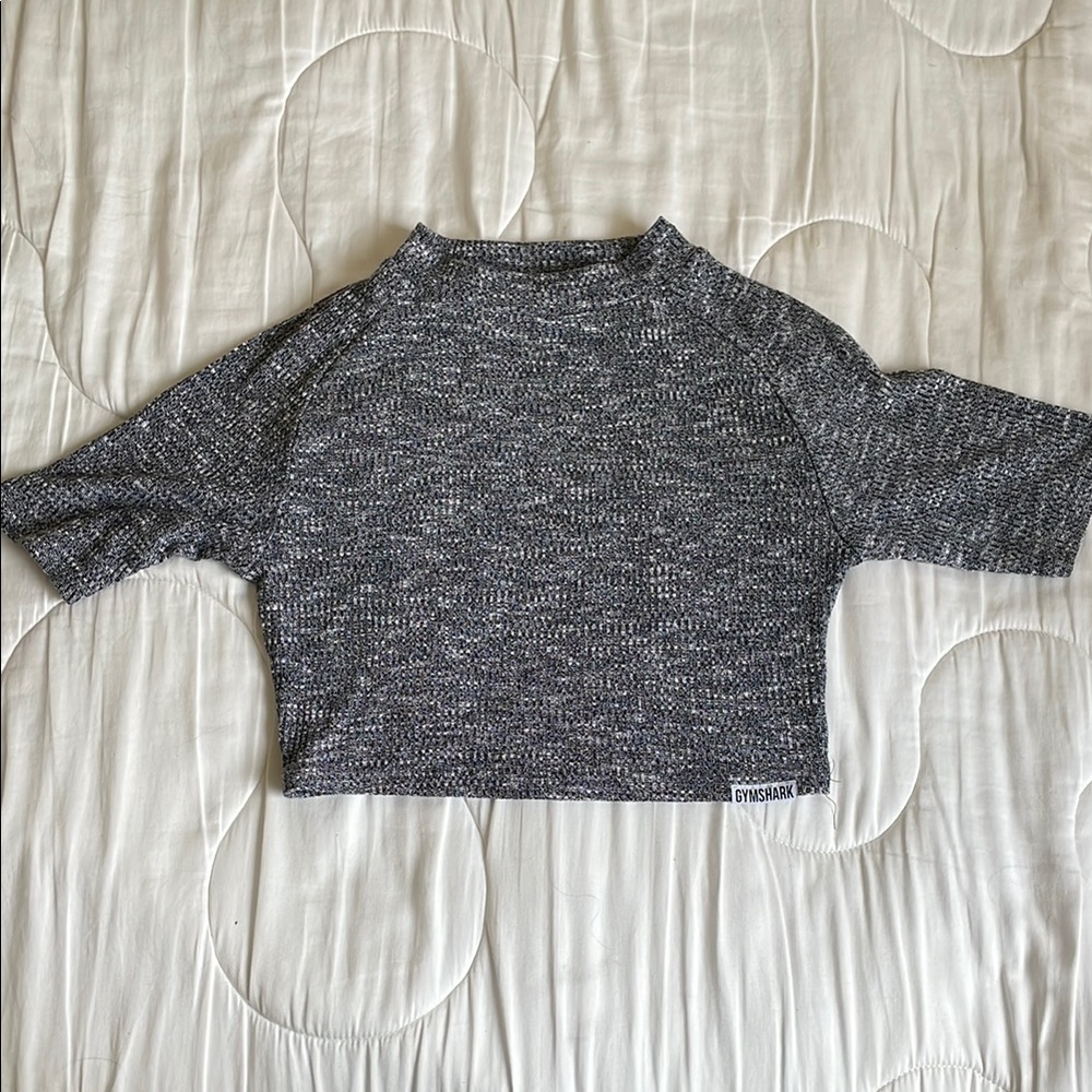 Gymshark Gray Cropped Top